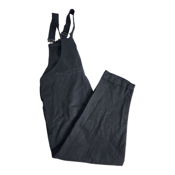 Atmos&Here Bobbie Overalls Australian Brand Size US 6 (AU 10) Cotton Black Relax - Picture 10 of 14